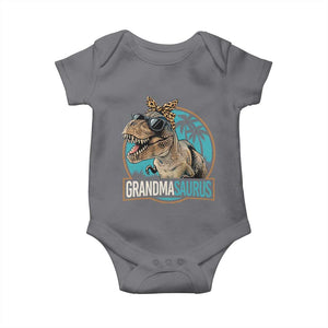 Grandmasaurus Funny Dinosaur Grandma Baby Onesie Family Matching TS11 Charcoal Print Your Wear