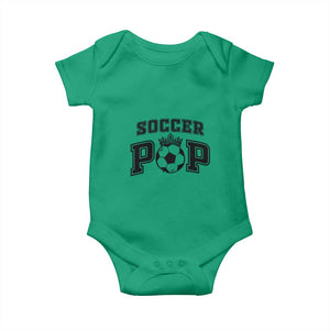 Soccer Pop Baby Onesie Football Family Matching Team Player Father's Day TS11 Irish Green Print Your Wear