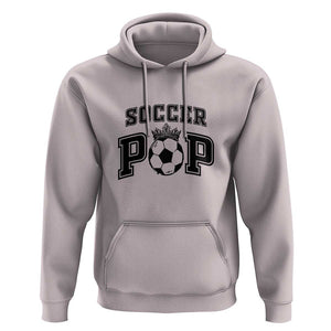 Soccer Pop Hoodie Football Family Matching Team Player Father's Day TS11 Ice Gray Print Your Wear
