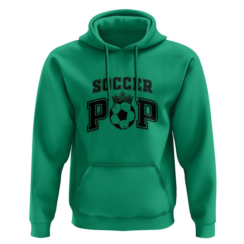 Soccer Pop Hoodie Football Family Matching Team Player Father's Day TS11 Irish Green Print Your Wear