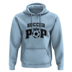 Soccer Pop Hoodie Football Family Matching Team Player Father's Day TS11 Light Blue Print Your Wear