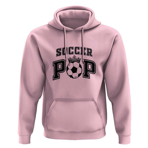 Soccer Pop Hoodie Football Family Matching Team Player Father's Day TS11 Light Pink Print Your Wear