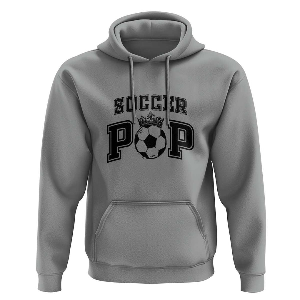 Soccer Pop Hoodie Football Family Matching Team Player Father's Day TS11 Sport Gray Print Your Wear