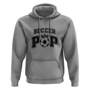 Soccer Pop Hoodie Football Family Matching Team Player Father's Day TS11 Sport Gray Print Your Wear