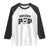 Soccer Pop Raglan Shirt Football Family Matching Team Player Father's Day TS11 White Black Print Your Wear