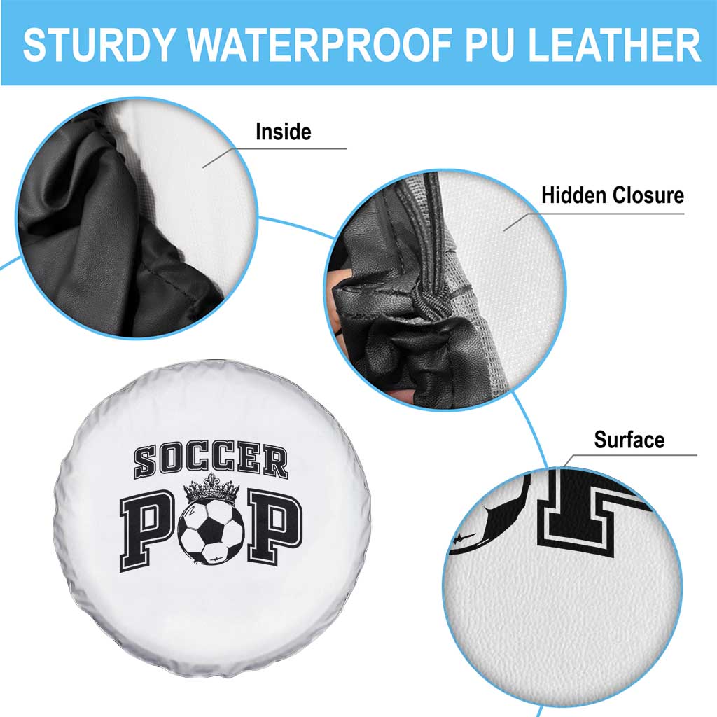 Soccer Pop Spare Tire Cover Football Family Matching Team Player Father's Day TS11 Print Your Wear