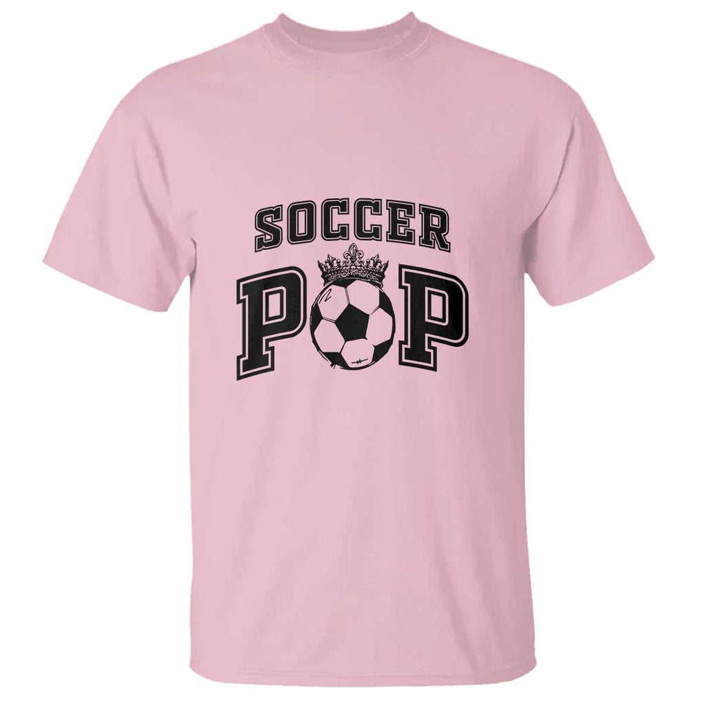 Soccer Pop T Shirt Football Family Matching Team Player Father's Day TS11 Light Pink Print Your Wear