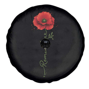 Remember Memorial Day Red Poppy Veteran Military Army Spare Tire Cover TS11 Print Your Wear