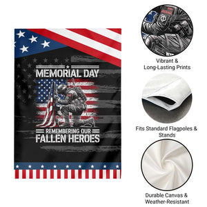 Memorial Day Patriotic Garden Flag Remembering Our Fallen Heroes Veteran Day American Flag TS11 Print Your Wear