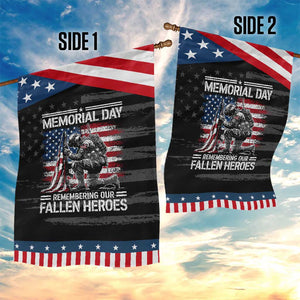 Memorial Day Patriotic Garden Flag Remembering Our Fallen Heroes Veteran Day American Flag TS11 Print Your Wear