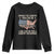 Funny Support The Country You Live In Youth Sweatshirt American Flag Map We The People Patriotic TS11 Black Print Your Wear