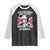 Funny The Colonies Are Quite Rowdy This Evening Raglan Shirt Queen 4th Of July TS11 Black White Print Your Wear