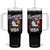 Funny My Pronouns Are USA 4th of July Tumbler With Handle Patriotic Eagle American Flag TS11 One Size: 40 oz Black Print Your Wear