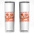 Funny Hotter Than A Hoochie Coochie Skinny Tumbler Summer Racoon Music TS11 White Print Your Wear