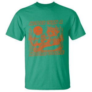 Funny Hotter Than A Hoochie Coochie T Shirt Summer Racoon Music TS11 Irish Green Print Your Wear