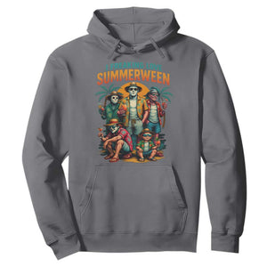Funny I Freaking Love Summerween Hoodie Horror Halloween Summer TS11 Charcoal Print Your Wear