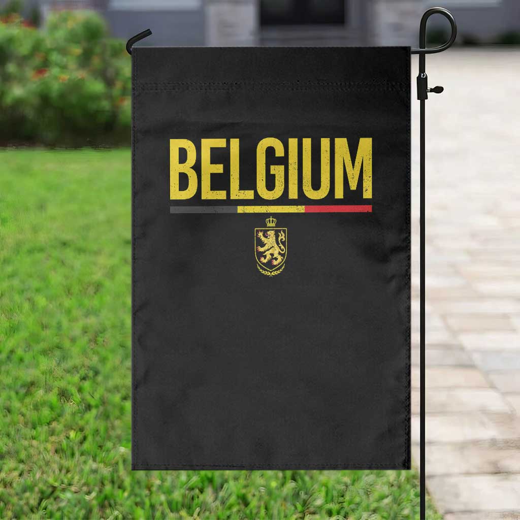 Belgium Belgian Flag Garden Flag Belgian Lion Coat of Arms Belgie Souvenir TS11 Print Your Wear