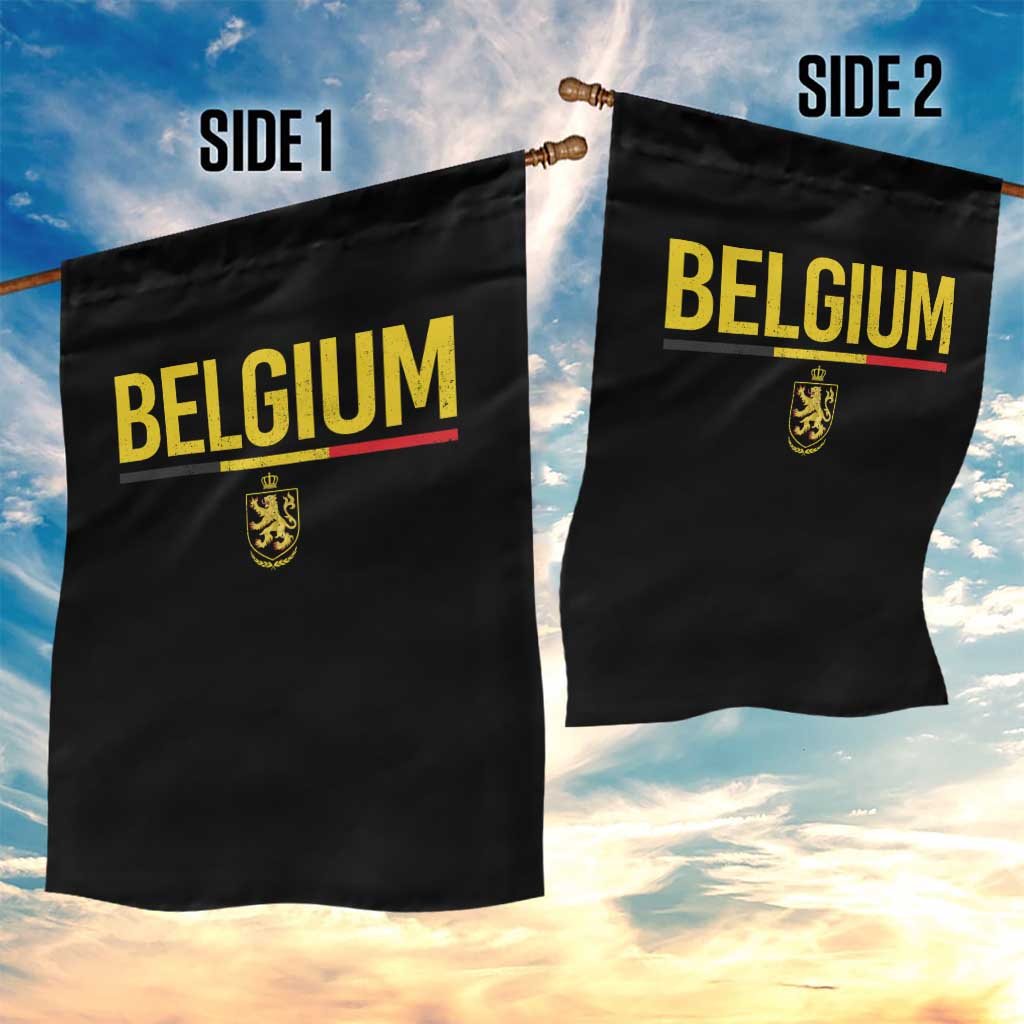 Belgium Belgian Flag Garden Flag Belgian Lion Coat of Arms Belgie Souvenir TS11 Print Your Wear