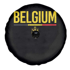 Belgium Belgian Flag Spare Tire Cover Belgian Lion Coat of Arms Belgie Souvenir TS11 Print Your Wear