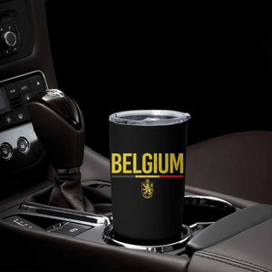 Belgium Belgian Flag Tumbler Cup Belgian Lion Coat of Arms Belgie Souvenir TS11 Print Your Wear