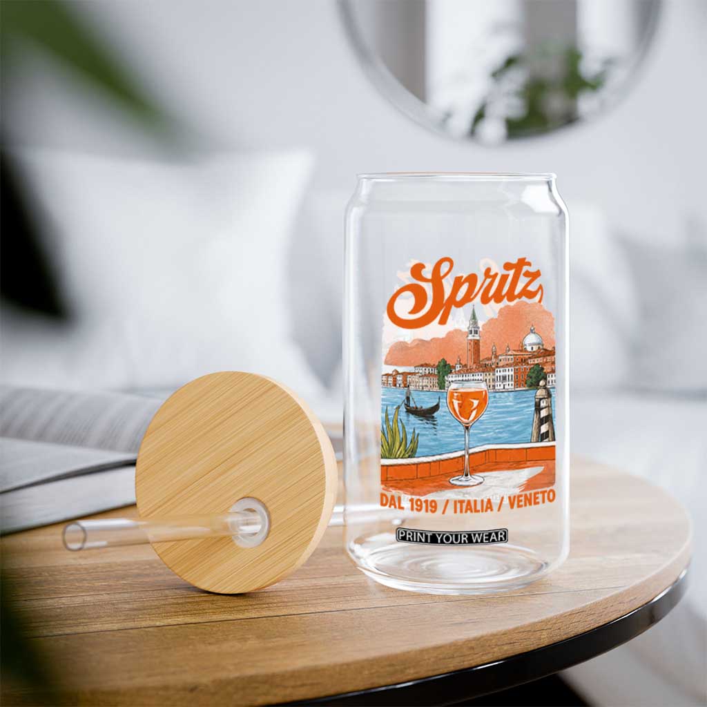 Spritz Veneto Glass Can Italia Vintage Orange Wine Cocktail Dal 1919