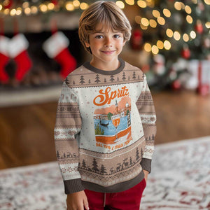 Spritz Veneto Ugly Christmas Sweater Italia Vintage Orange Wine Cocktail Dal 1919
