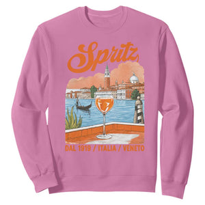 Spritz Veneto Sweatshirt Italia Vintage Orange Wine Cocktail Dal 1919