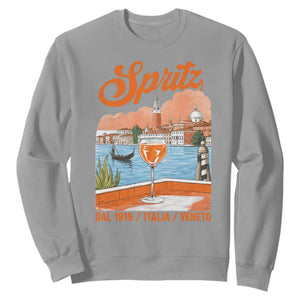Spritz Veneto Sweatshirt Italia Vintage Orange Wine Cocktail Dal 1919