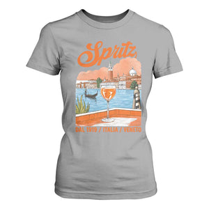 Spritz Veneto T Shirt For Women Italia Vintage Orange Wine Cocktail Dal 1919
