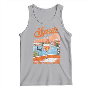 Spritz Veneto Tank Top Italia Vintage Orange Wine Cocktail Dal 1919