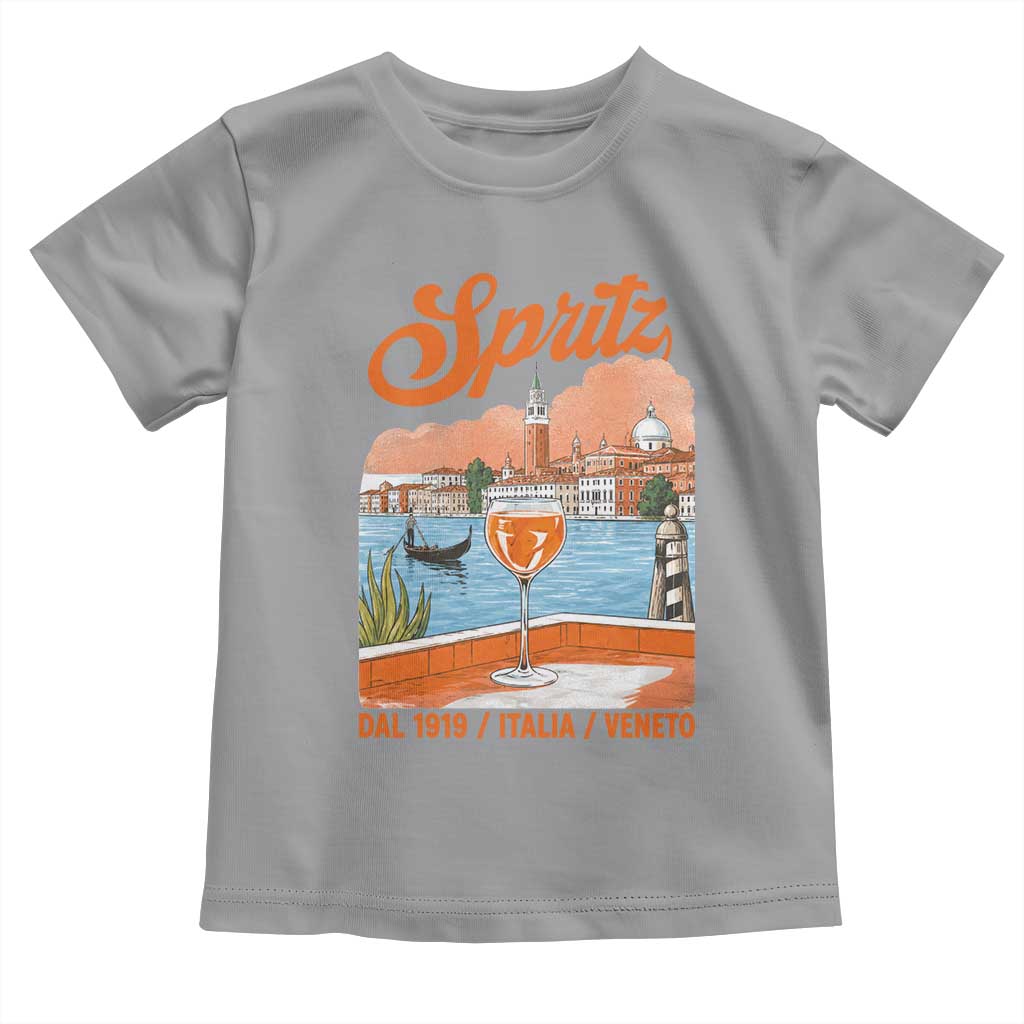 Spritz Veneto Toddler T Shirt Italia Vintage Orange Wine Cocktail Dal 1919