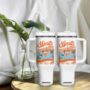 Spritz Veneto Tumbler With Handle Italia Vintage Orange Wine Cocktail Dal 1919