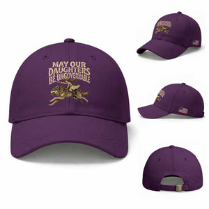 May Our Daughters Be Ungovernable Feminist Girl Baseball Cap