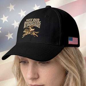 May Our Daughters Be Ungovernable Feminist Girl Baseball Cap