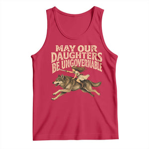 May Our Daughters Be Ungovernable Feminist Girl Tank Top