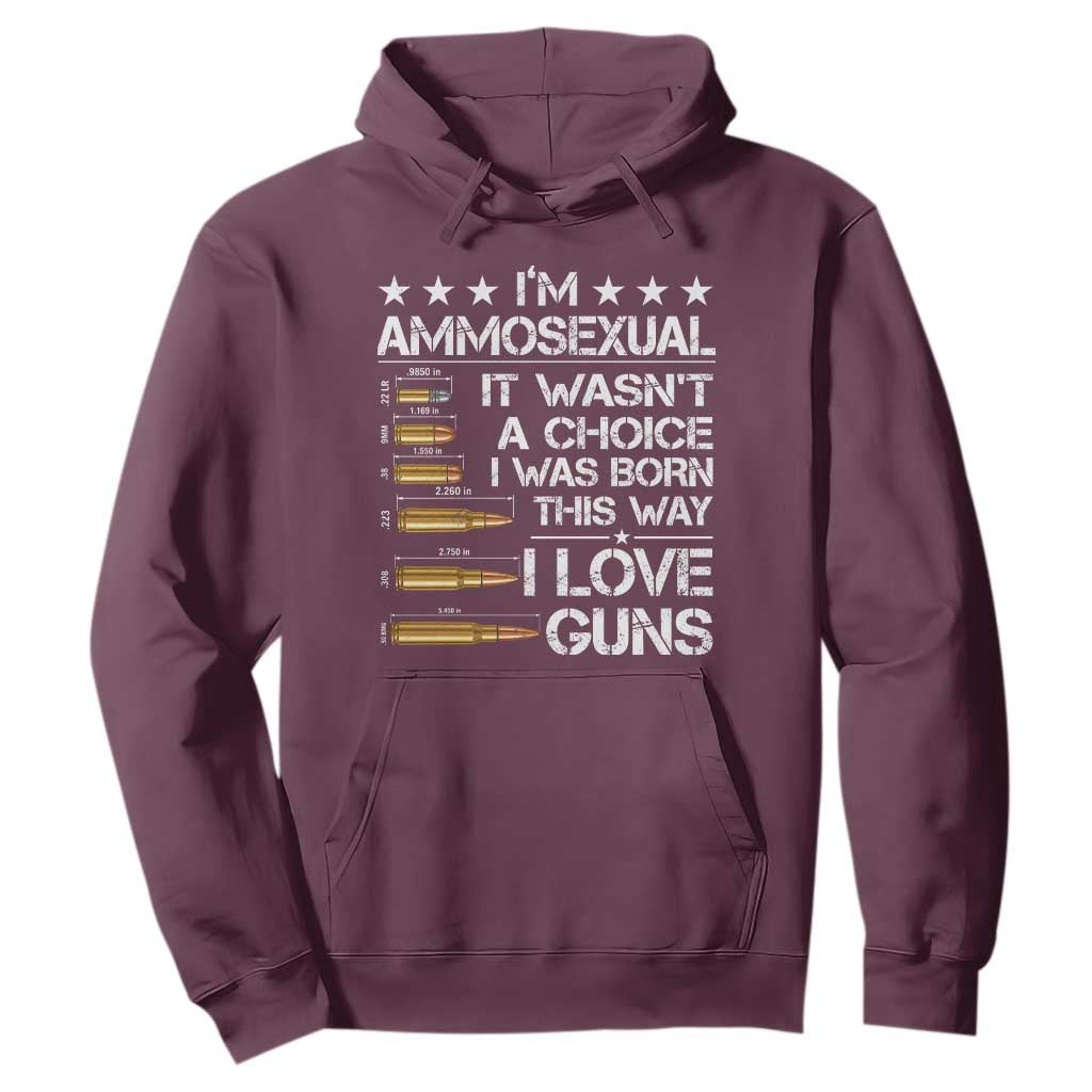 I'm Ammosexual It Wasn't A Choice 2nd Amendment Gun Lovers Hoodie