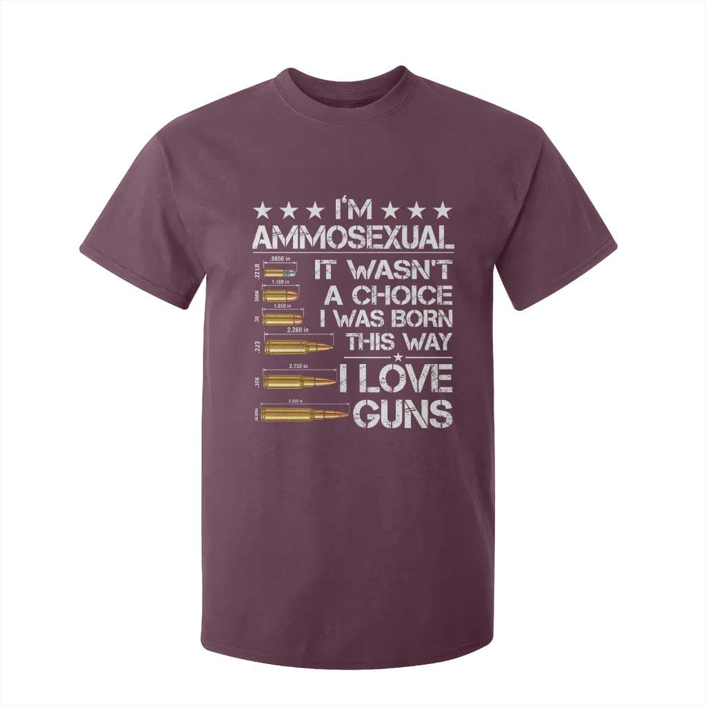 I'm Ammosexual It Wasn't A Choice 2nd Amendment Gun Lovers T Shirt For Kid