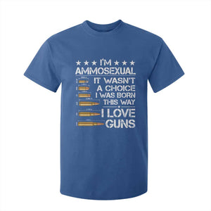 I'm Ammosexual It Wasn't A Choice 2nd Amendment Gun Lovers T Shirt For Kid