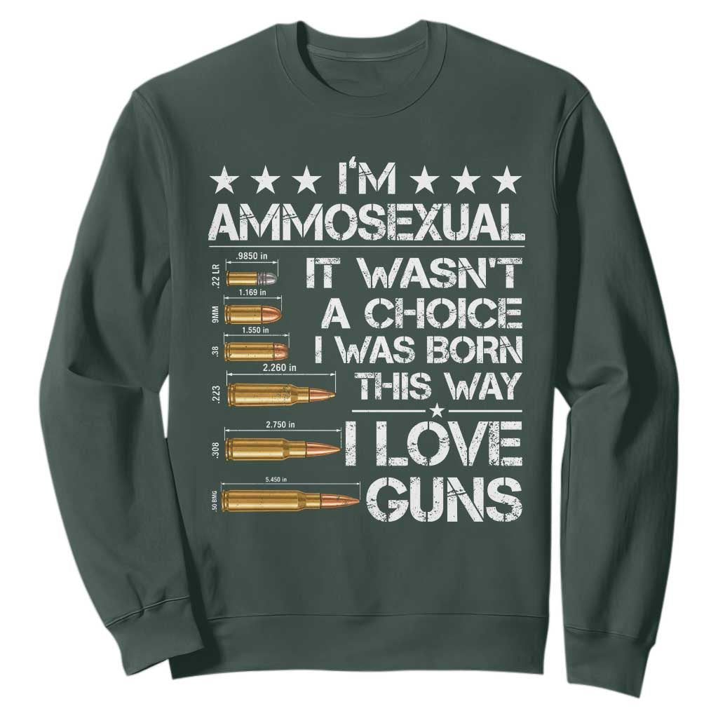 I'm Ammosexual It Wasn't A Choice 2nd Amendment Gun Lovers Sweatshirt