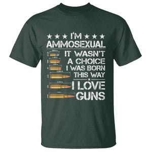 I'm Ammosexual It Wasn't A Choice 2nd Amendment Gun Lovers T Shirt