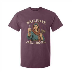 Nailed It Jael 1200 BC T Shirt For Kid Funny Biblical Feminist Religious