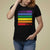Harris Walz LGBT T Shirt For Women Presidential Election 2024 Rainbow Flag TS11 Black Print Your Wear