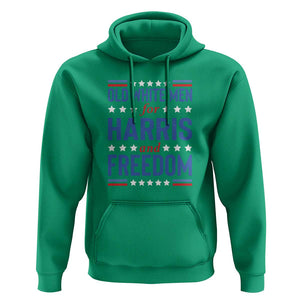 Old White Men For Harris And Freedom Hoodie American Flag Star Presidential Election 2024 TS11 Irish Green Print Your Wear