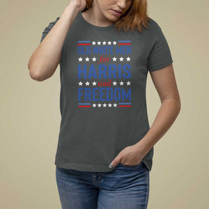 Old White Men For Harris And Freedom T Shirt For Women American Flag Star Presidential Election 2024 TS11 Dark Heather Print Your Wear