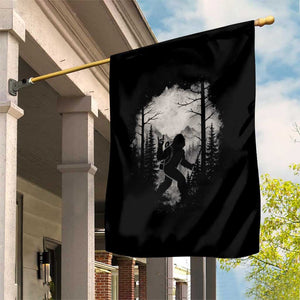 Funny Bigfoot Hiking Night Stroll Mountain Forest Garden Flag TS11 Print Your Wear