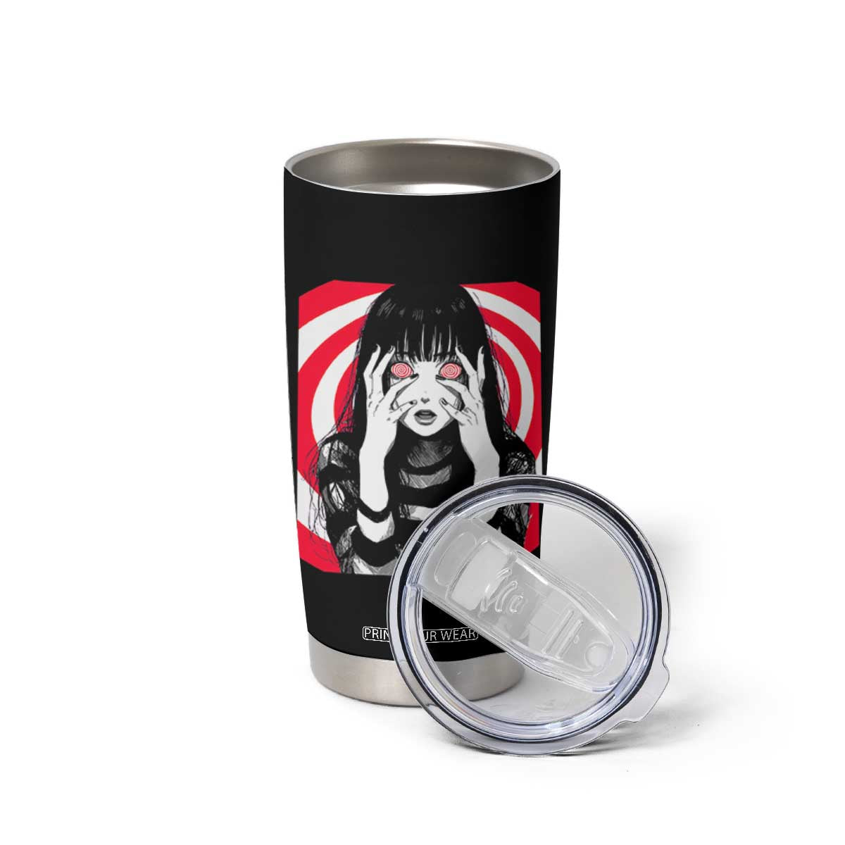Horror Anime Manga Creepy Goth Japanese Girl Tumbler Cup TS11 Print Your Wear