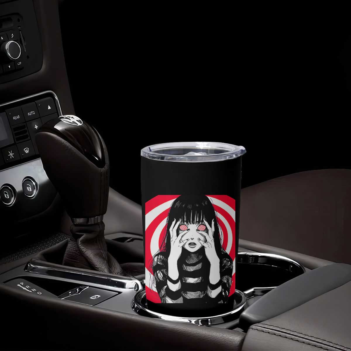 Horror Anime Manga Creepy Goth Japanese Girl Tumbler Cup TS11 Print Your Wear