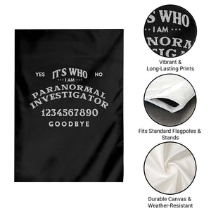 Ouija Board Spirit Board Garden Flag Its Who I Am Occult Gothic Halloween Pagan TS11 Print Your Wear