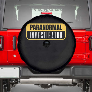 Paranormal Investigator Ghost Hunting Spare Tire Cover EVP Halloween Ghost Researchers TS11 Black Print Your Wear
