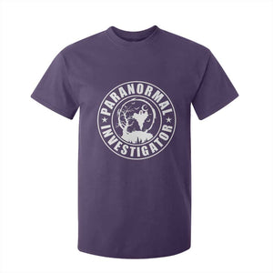 Paranormal Investigator Ghost Hunting T Shirt For Kid EVP Halloween TS11 Purple Print Your Wear
